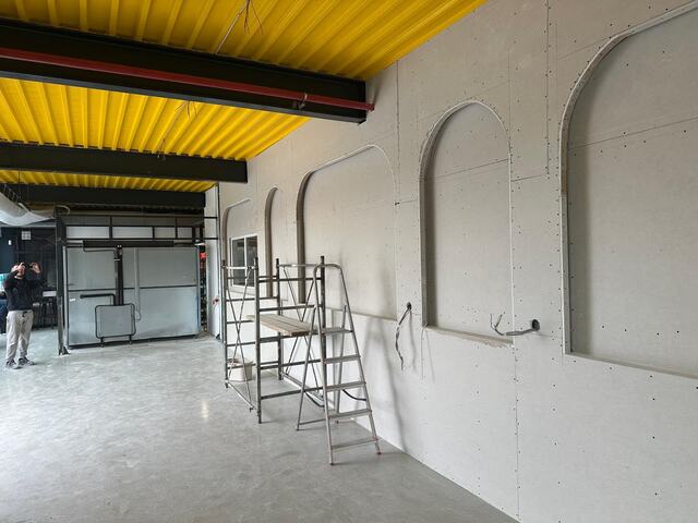 Amenajare interioară a unui spațiu comercial